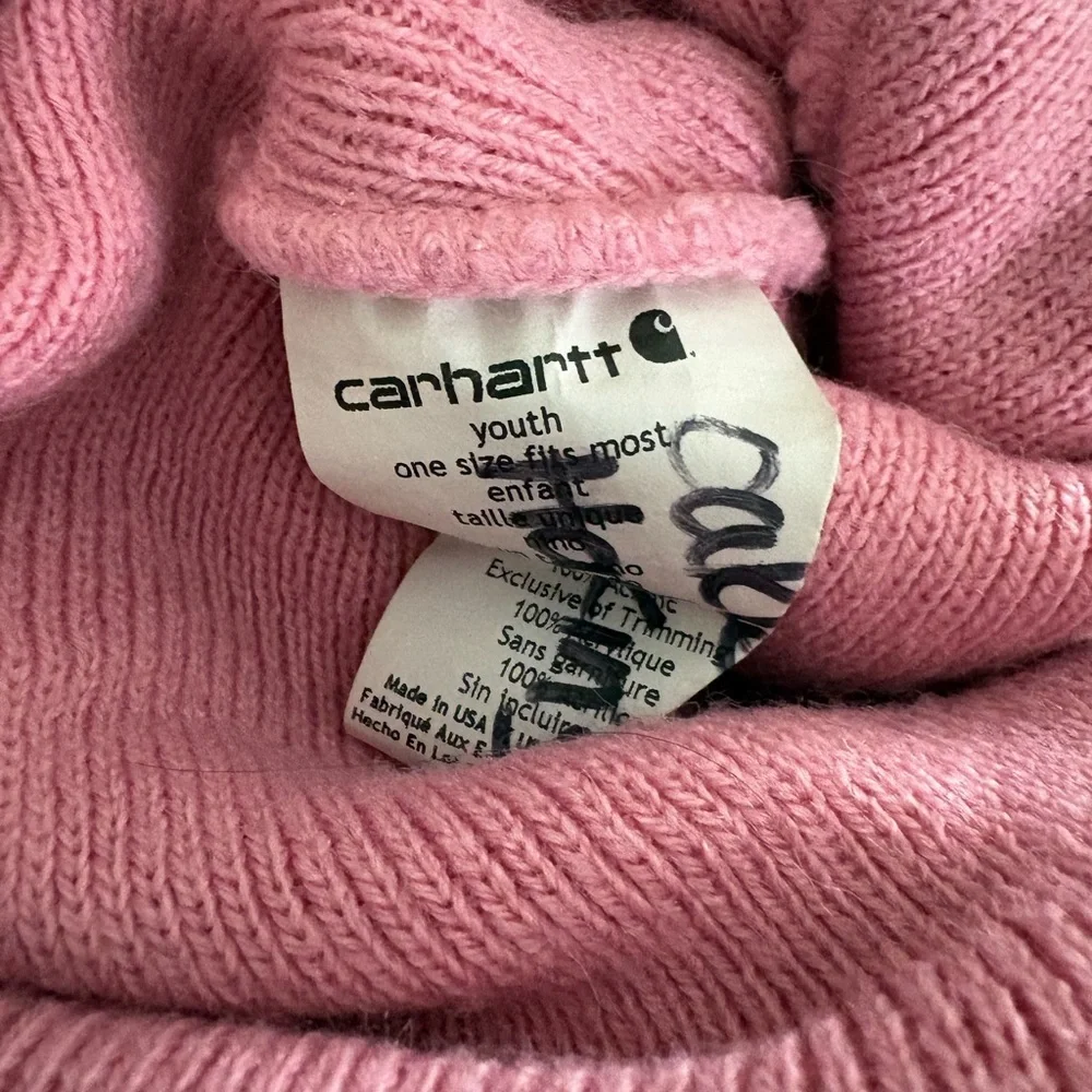 Carhartt Kids Beanie in Soft Pink
